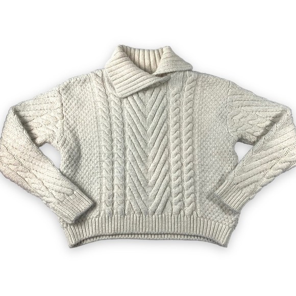 Zara Sweaters Zara Knit Cable Knit Sweater Poshmark
